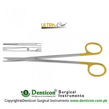 UltraCut™ TC Metzenbaum-Fine Dissecting Scissor - Slender Pattern Straight Stainless Steel, 23 cm - 9"